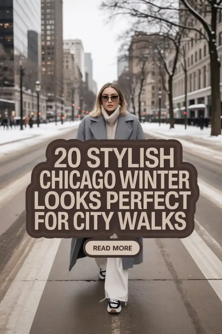 20 Warm Chicago Winter Outfit Ideas for Braving the Windy City 2026