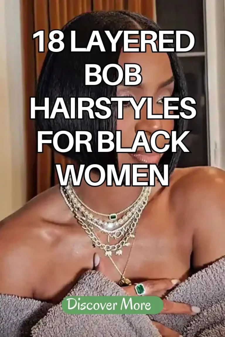 18 Fresh Layered Bob Hairstyles for Black Women in 2026